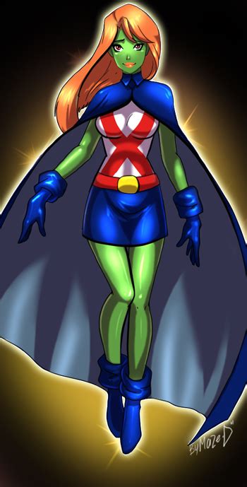 Miss Martian By Maze D On Deviantart