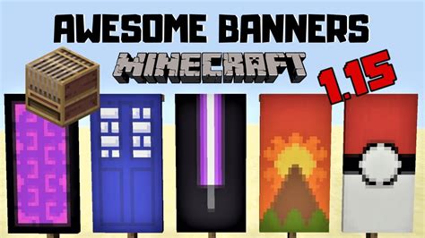 5 Awesome Minecraft Banner Designs With Tutorial Loom Youtube