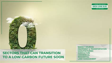 7 Sectors That Can Transition To A Low Carbon Future Soon