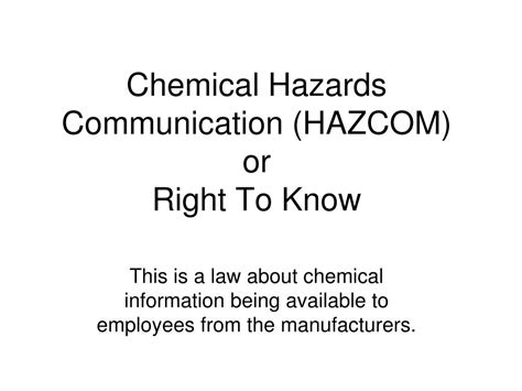 PPT Management Of Hazardous Materials And Waste Review PowerPoint