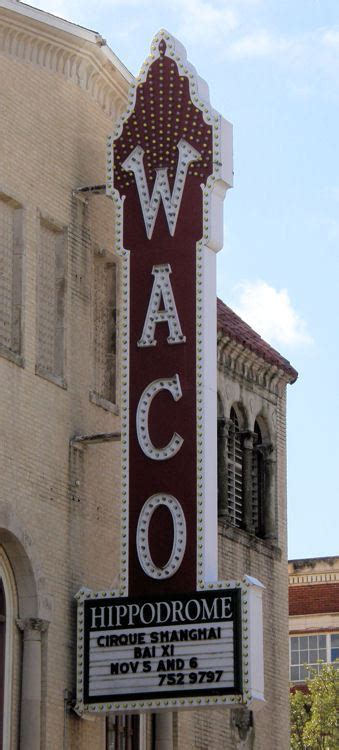 Waco Tx Hippodrome Theater Old And New Photos