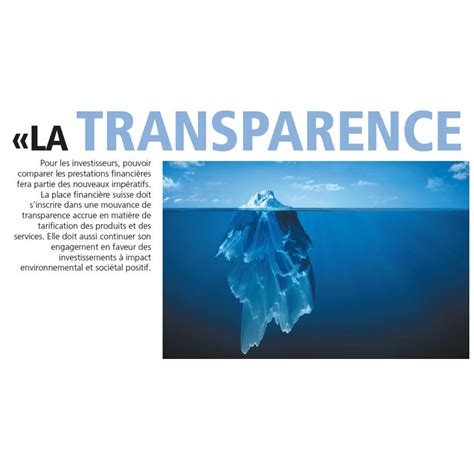 La Transparence Est Un Avantage Décisif Finetika