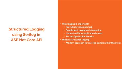 Structured Logging With Serilog In Asp Net Core Angel Web Designs Blog