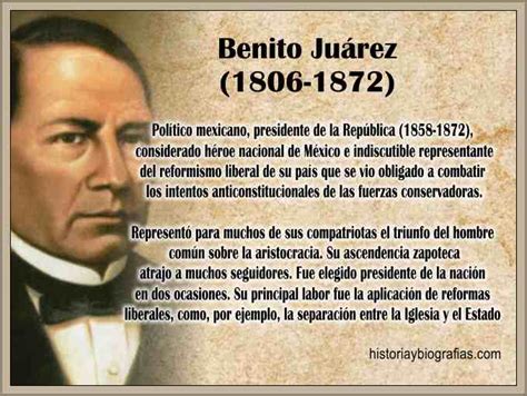 Biografia De Juarez Benito Y Cronologia De Su Vida 2022