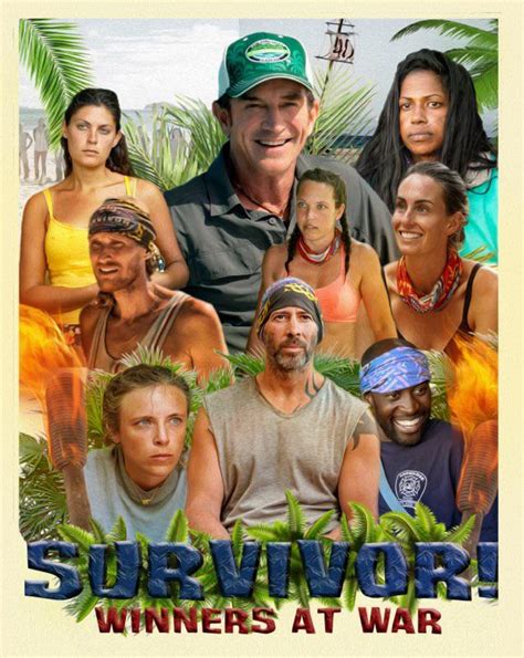 Survivor Winners At War Poster Rsurvivor
