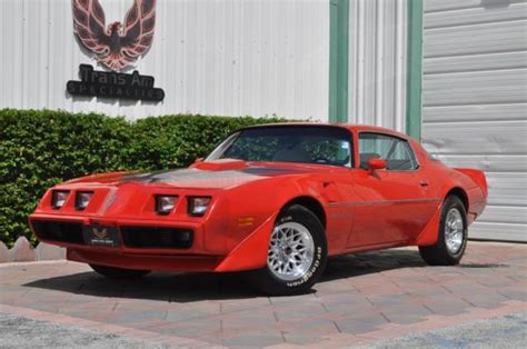 1979 Trans Am 66 Liter Mayan Red With Factory White Interior Ws6 Package