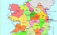 Mapa Irlanda | Mapa