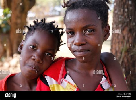 Kampala Girls Uganda Stock Photo Alamy