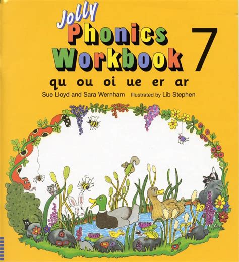كتاب Jolly Phonics Workbook 6 In Print Letters Y X Ch Sh Th Th