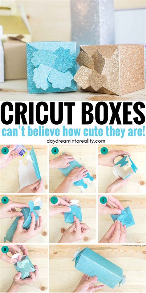 How to Make & Assemble Beautiful Boxes with your Cricut + Free