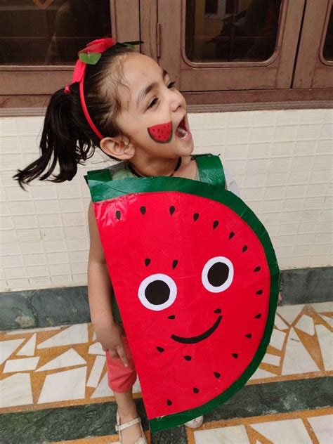 Watermelon Diy Toddler Costumes Diy Fruit Costume Fancy Dress For Kids