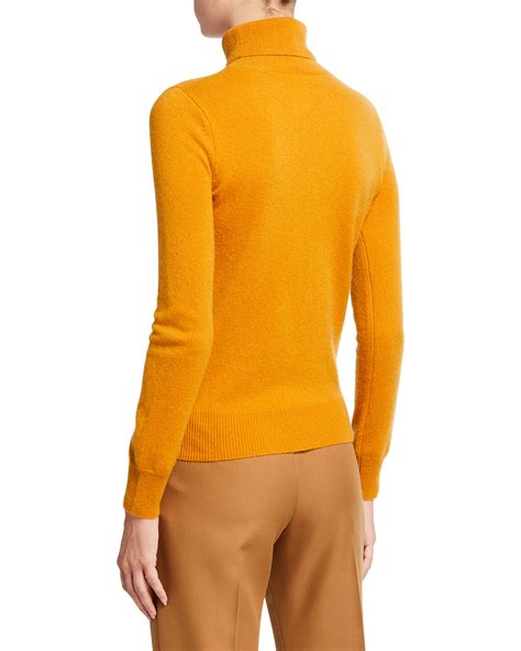 Neiman Marcus Cashmere Collection Cashmere Turtleneck Sweater