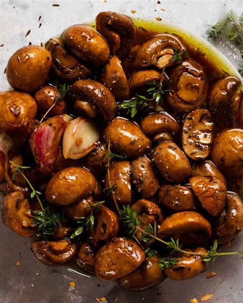 Balsamic Marinated Mushrooms Recipetin Eats Tasty Made Simple