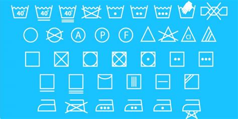 How To Read Laundry Symbols Wedolaundry