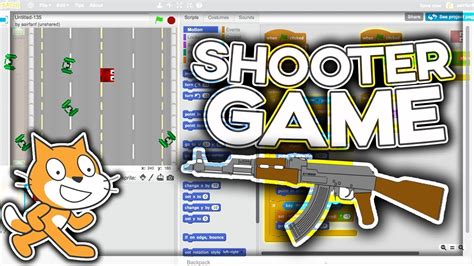 Scratch Tutorial Advanced Shooter Game Part 1 Youtube