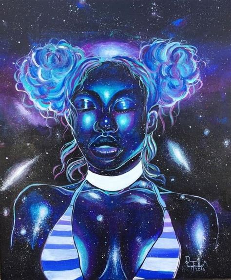 Pin By Ashley Harper On Black Art ️ Black Art Im Blue Art