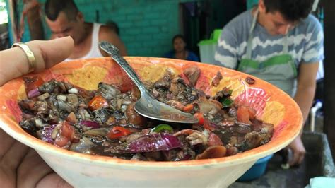 Gran Manjar ExÓtico De El Salvador Coctel De Conchas Salvadoreñas Youtube