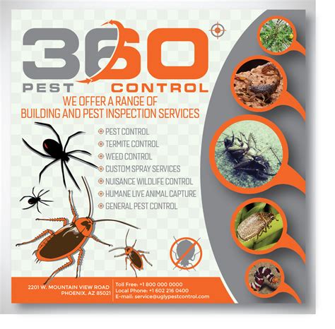 Banner For Pest Control Company Advertisement Designs For A Business In United States