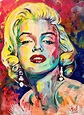 Marilyn Monroe | Acrylic Painting | Pop art marilyn, Marilyn monroe ...