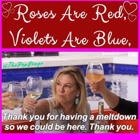 Thepopbinge🌹rhony Ramona Singer🌹 Valentines Day Meme Housewives Of