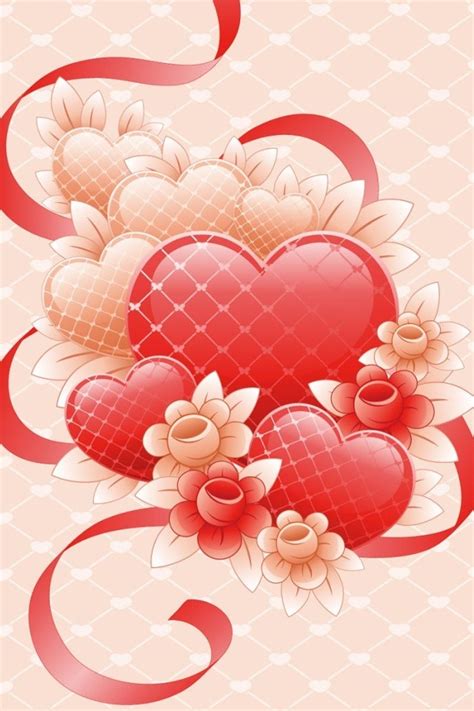 Check out this fantastic collection of valentine's wallpapers, with 60 valentine's background a collection of the top 60 valentine's wallpapers and backgrounds available for download for free. 41 Cute Valentine iPhone Wallpapers Free To Download