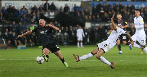 Swansea City 2 1 West Brom Joel Piroe And Jamie Paterson Strikes Seal Dramatic Comeback Win