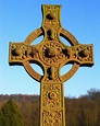 The Celtic Cross | Large stone Celtic cross in Fife , Scotla… | Ian ...