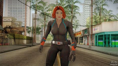 Marvel Heroes Black Widow Scarlet Johanson For Gta San Andreas