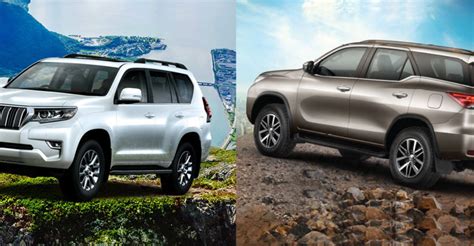 Toyota Fortuner Vs Toyota Land Cruiser Which Is Better Autonexa