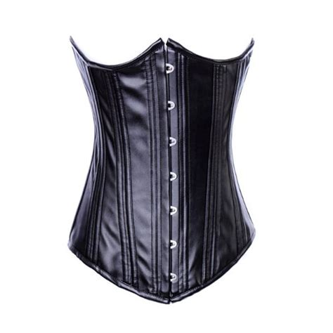 muka black steel boned underbust corset waist cincher valentine s t idea
