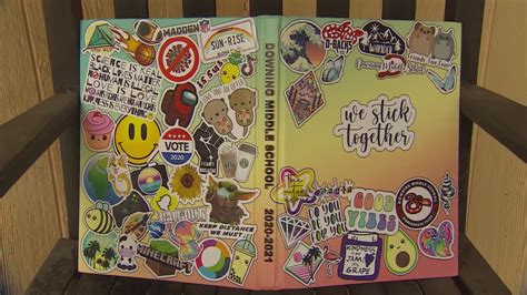 Controversy Over Downing Middle School Yearbook Cover Stickers Wfaa Com