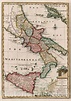 Historic Map : A New & Accurate Map of the Kingdoms of Naples & Sicily ...