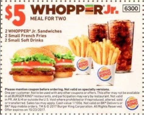 Fast food deals & coupons. 60% Off Burger King Coupons & Promo Codes July 2021
