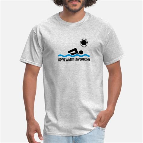 Open Water Men T Shirts Unique Designs Spreadshirt