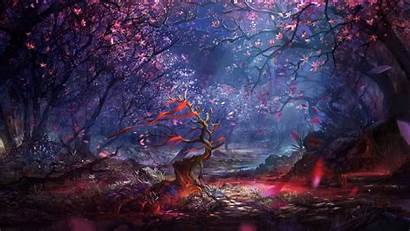Forest Wallpapers Artist Digital 4k Landscape Fantasy