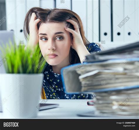 Tired Exhausted Woman Image And Photo Free Trial Bigstock