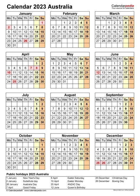 South Australia Public Holidays 2023 Calendar Pelajaran