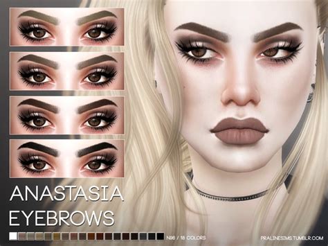 Sierra Eyebrows N119 By Pralinesims At Tsr Sims 4 Updates Vrogue