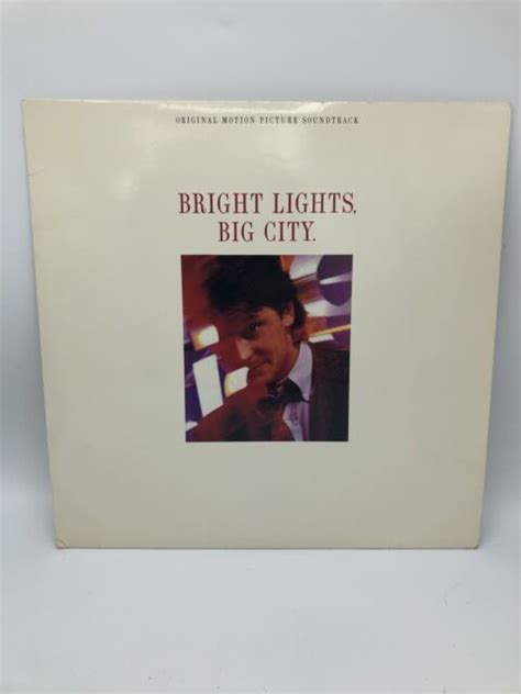 Bright Lights Big City Movie Soundtrack Vinyl 12 Lp Rock 1988