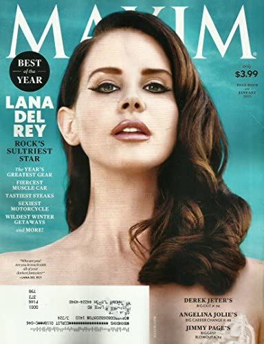 Maxim Magazine December 2014 January 2015 Lana Del Rey Rocks