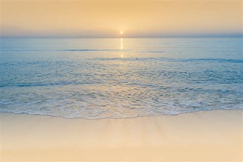 Peaceful Ocean Sunrise Stock Photo Download Image Now Istock