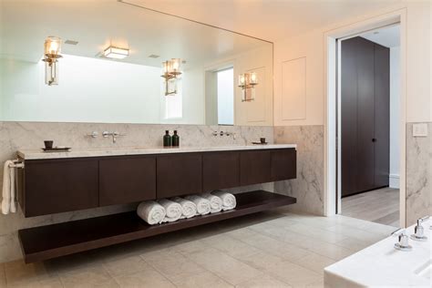 Modern style with clean lines and cool tones brings a stylish, minimalist appeal, it is ideal for updating your bathroom. 154+ Great Bathroom Ideas and Designs for Every Budget ...