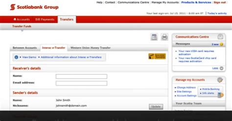 Check spelling or type a new query. Send or Request Money with Interac e-Transfer | Scotiabank Canada