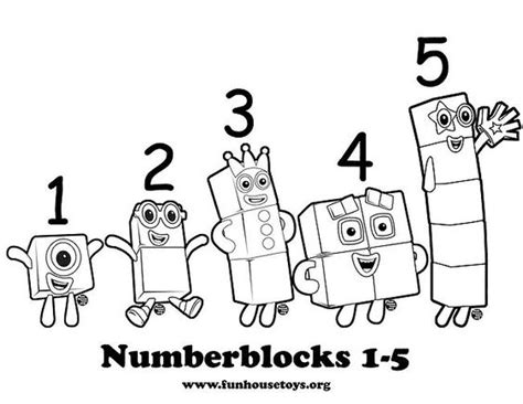 Numberblocks Coloring Pages 100 Free Printable Templates