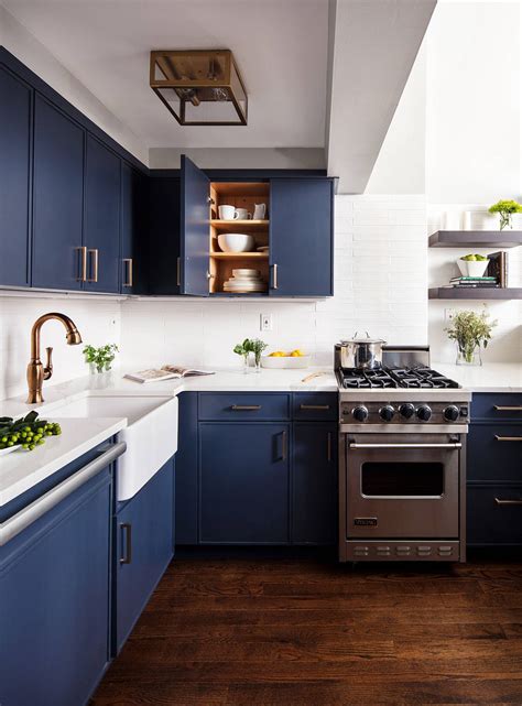 10 Beautiful Blue And White Kitchen Cabinets To Elevate Your Home B