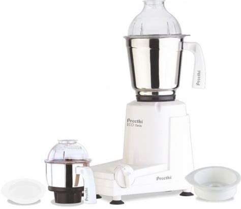 Preethi Eco Twin Jar Mixer Grinder 550 Watt 110 Volts Only For Usa And Canada 220 24