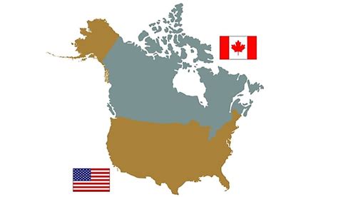 Map Canada And United States Get Map Update