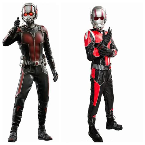 Xcoser Ant Man Dress Outfit Cosplay Jumpsuit Pu Superhero Costume