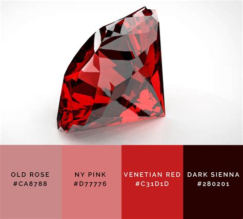99 Shades Of Red Color With Names Hex Rgb And Cmyk • Colors Explained