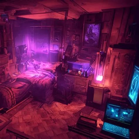 Bioshocks Rapture In Neons In A Fort Frolic Bedroo Openart